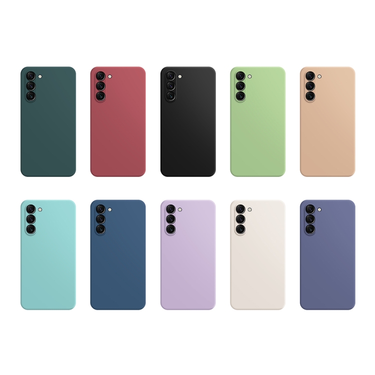 For Samsung Galaxy S23 5G Imitation Liquid Silicone Phone Case(White) For Samsung Galaxy S23 5G Imitation Liquid Silicone Phone Case(White)
