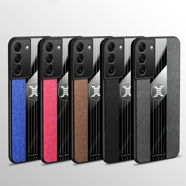 For Samsung Galaxy S22+ 5G XINLI Stitching Cloth Textue Shockproof TPU Phone Case(Black) For Samsung Galaxy S22+ 5G XINLI Stitching Cloth Textue Shockproof TPU Phone Case(Black)