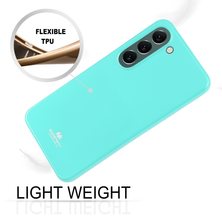 For Samsung Galaxy S23 5G GOOSPERY PEARL JELLY Shockproof TPU Phone Case(Mint Green) For Samsung Galaxy S23 5G GOOSPERY PEARL JELLY Shockproof TPU Phone Case(Mint Green)