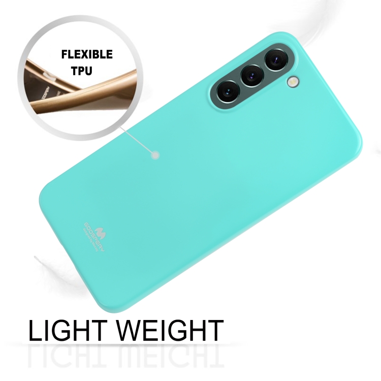 For Samsung Galaxy S23+ 5G GOOSPERY PEARL JELLY Shockproof TPU Phone Case(Mint Green) For Samsung Galaxy S23+ 5G GOOSPERY PEARL JELLY Shockproof TPU Phone Case(Mint Green)