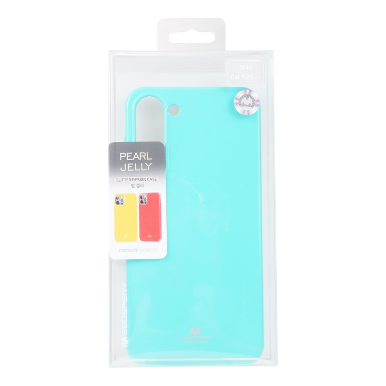 For Samsung Galaxy S23+ 5G GOOSPERY PEARL JELLY Shockproof TPU Phone Case(Mint Green) For Samsung Galaxy S23+ 5G GOOSPERY PEARL JELLY Shockproof TPU Phone Case(Mint Green)