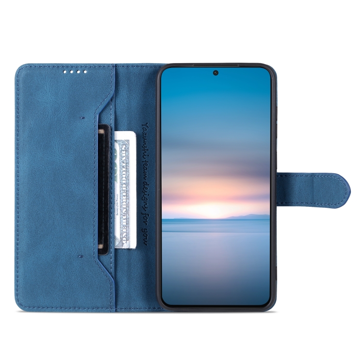 For Samsung Galaxy S23+ 5G AZNS Dream II Skin Feel Flip Leather Phone Case(Blue) For Samsung Galaxy S23+ 5G AZNS Dream II Skin Feel Flip Leather Phone Case(Blue)