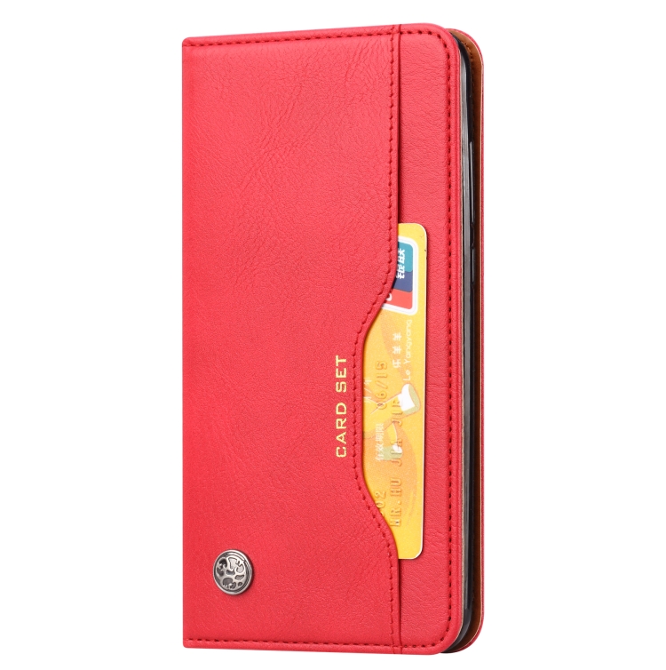 For Samsung Galaxy S23+ 5G Knead Skin Texture Horizontal Flip Leather Phone Case(Red) For Samsung Galaxy S23+ 5G Knead Skin Texture Horizontal Flip Leather Phone Case(Red)