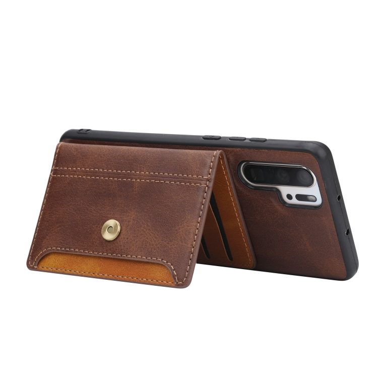 For Samsung Galaxy S23 Ultra 5G Calfskin Color Matching TPU + PU Phone Case(Brown)