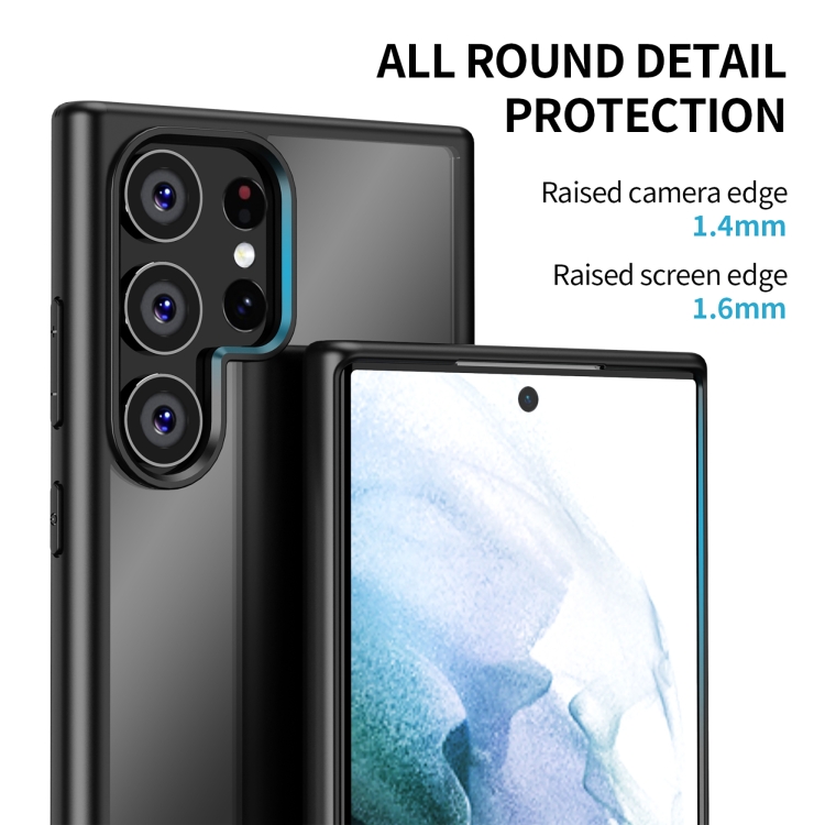 For Samsung Galaxy S23+ 5G iPAKY Shockproof PC + TPU Protective Phone Case(Black) For Samsung Galaxy S23+ 5G iPAKY Shockproof PC + TPU Protective Phone Case(Black)