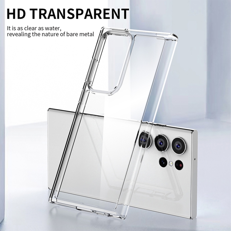 For Samsung Galaxy S23+ 5G iPAKY Transparent PC + TPU Phone Case(Transparent) For Samsung Galaxy S23+ 5G iPAKY Transparent PC + TPU Phone Case(Transparent)