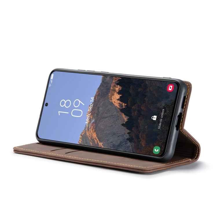 For Samsung Galaxy S23+ 5G CaseMe 013 Multifunctional Horizontal Flip Leather Phone Case(Coffee) For Samsung Galaxy S23+ 5G CaseMe 013 Multifunctional Horizontal Flip Leather Phone Case(Coffee)