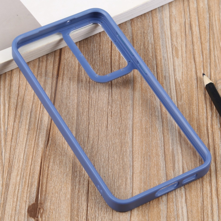 For Samsung Galaxy S23+ 5G Clear Acrylic Soft TPU Phone Case(Sierra Blue) For Samsung Galaxy S23+ 5G Clear Acrylic Soft TPU Phone Case(Sierra Blue)