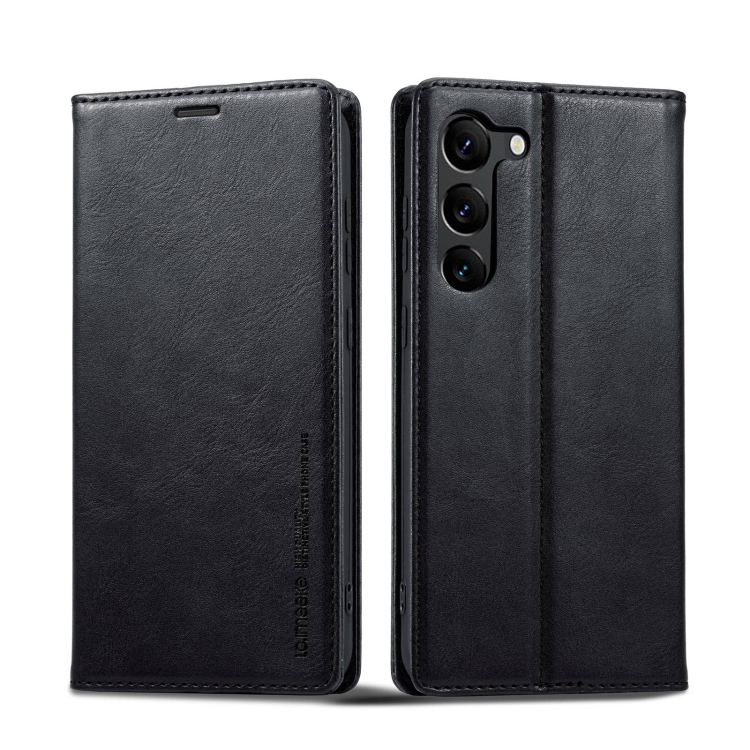 For Samsung Galaxy S23+ 5G LC.IMEEKE RFID Anti-theft Leather Phone Case(Black) For Samsung Galaxy S23+ 5G LC.IMEEKE RFID Anti-theft Leather Phone Case(Black)