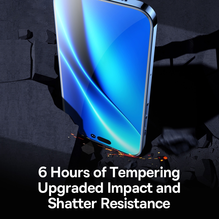 For iPhone 12 Pro Max 2pcs Baseus 0.3mm Crystal Peep-proof Explosion-proof Tempered Glass Film For iPhone 12 Pro Max 2pcs Baseus 0.3mm Crystal Peep-proof Explosion-proof Tempered Glass Film