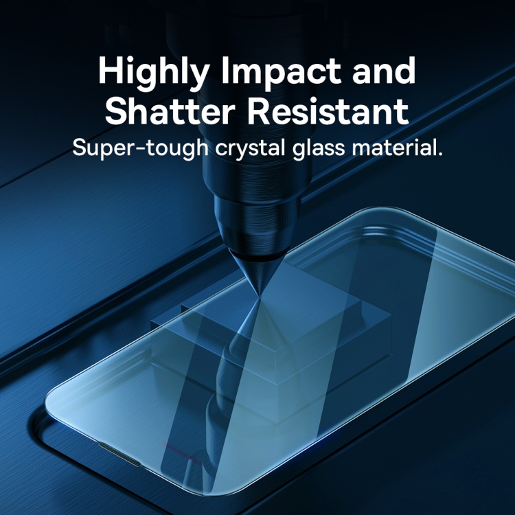 For iPhone X/XS/11 Pro Baseus 2pcs 0.3mm Crystal Explosion-proof Tempered Glass Film