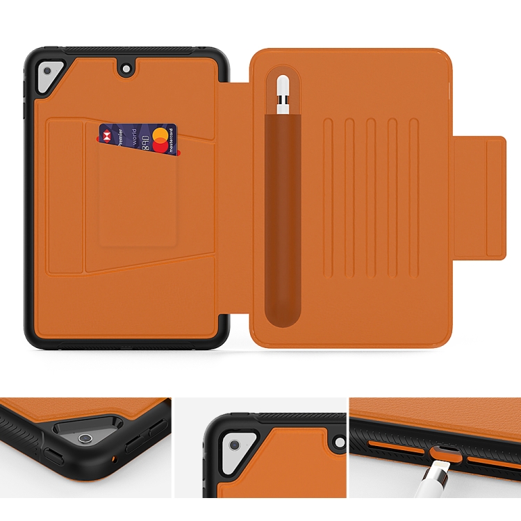 For iPad Mini 2019 PU + PC Horizontal Flip Magnetic Leather Case with Holder & Card Slot & Pen Slot & Sleep / Wake-up Function(Brown) For iPad Mini 2019 PU + PC Horizontal Flip Magnetic Leather Case with Holder & Card Slot & Pen Slot & Sleep / Wake-up Function(Brown)
