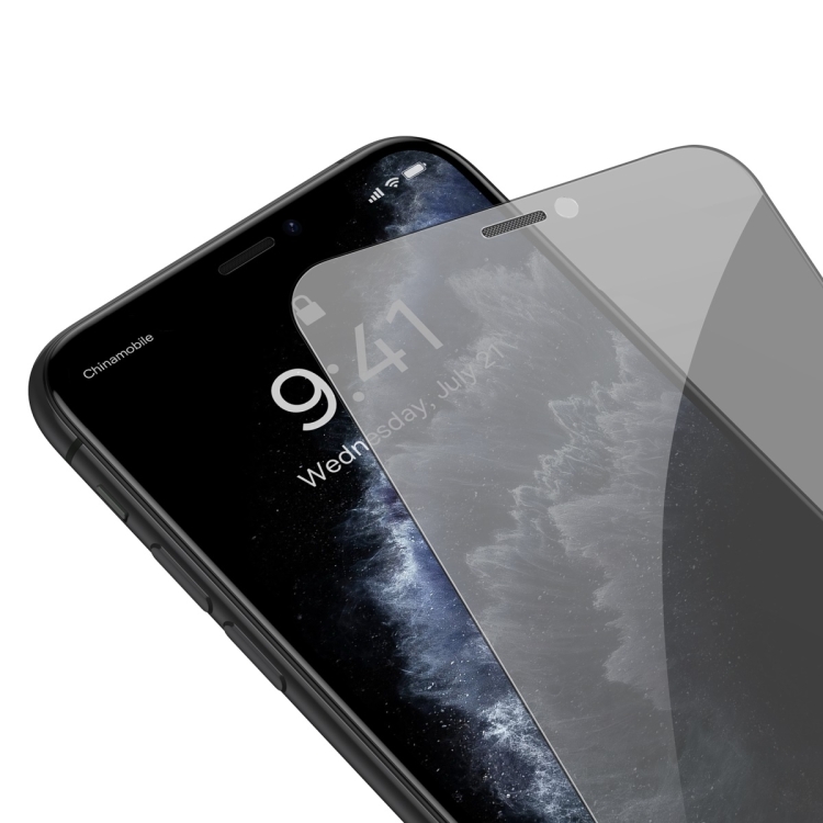 For iPhone XS Max/11 Pro Max Baseus 0.4mm Corning Peep-proof Tempered Glass Film For iPhone XS Max/11 Pro Max Baseus 0.4mm Corning Peep-proof Tempered Glass Film