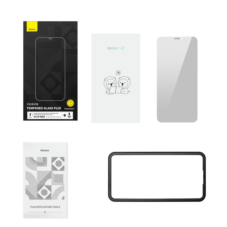 For iPhone 11/XR Baseus 0.4mm Corning Peep-proof Tempered Glass Film For iPhone 11/XR Baseus 0.4mm Corning Peep-proof Tempered Glass Film