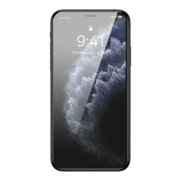 For iPhone XS Max/11 Pro Max Baseus 0.4mm All-glass Corning Tempered Glass Film For iPhone XS Max/11 Pro Max Baseus 0.4mm All-glass Corning Tempered Glass Film