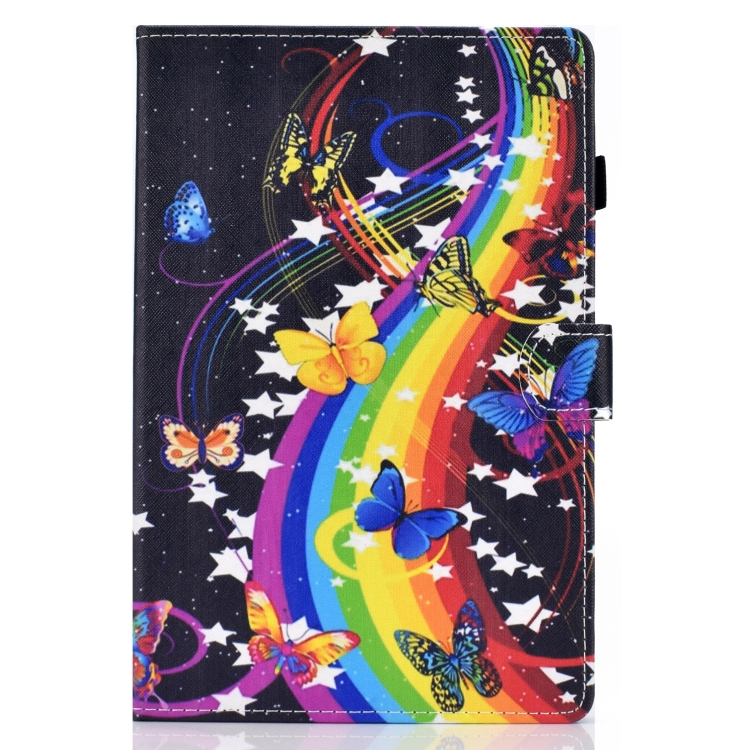 For iPad Mini 1 / 2 / 3 / 4 / 5 Horizontal TPU Painted Flat Feather Case Anti-skid strip with Sleep Function & Pen Cover & Card Slot & Holder(Music Butterfly) For iPad Mini 1 / 2 / 3 / 4 / 5 Horizontal TPU Painted Flat Feather Case Anti-skid strip with Sleep Function & Pen Cover & Card Slot & Holder(Music Butterfly)