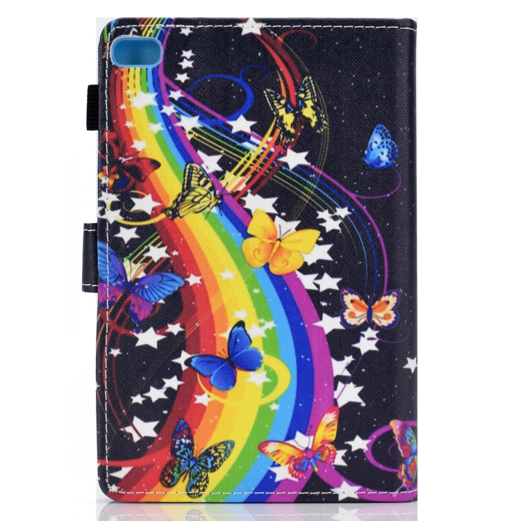 For iPad Mini 1 / 2 / 3 / 4 / 5 Horizontal TPU Painted Flat Feather Case Anti-skid strip with Sleep Function & Pen Cover & Card Slot & Holder(Music Butterfly) For iPad Mini 1 / 2 / 3 / 4 / 5 Horizontal TPU Painted Flat Feather Case Anti-skid strip with Sleep Function & Pen Cover & Card Slot & Holder(Music Butterfly)