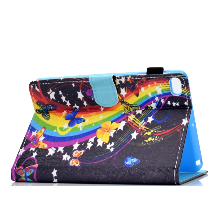 For iPad Mini 1 / 2 / 3 / 4 / 5 Horizontal TPU Painted Flat Feather Case Anti-skid strip with Sleep Function & Pen Cover & Card Slot & Holder(Music Butterfly) For iPad Mini 1 / 2 / 3 / 4 / 5 Horizontal TPU Painted Flat Feather Case Anti-skid strip with Sleep Function & Pen Cover & Card Slot & Holder(Music Butterfly)