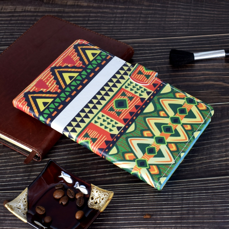 For iPad Air 2 Horizontal TPU Painted Flat Feather Case Anti-skid strip with Sleep Function & Pen Cover & Card Slot & Holder(Folk-custom) For iPad Air 2 Horizontal TPU Painted Flat Feather Case Anti-skid strip with Sleep Function & Pen Cover & Card Slot & Holder(Folk-custom)