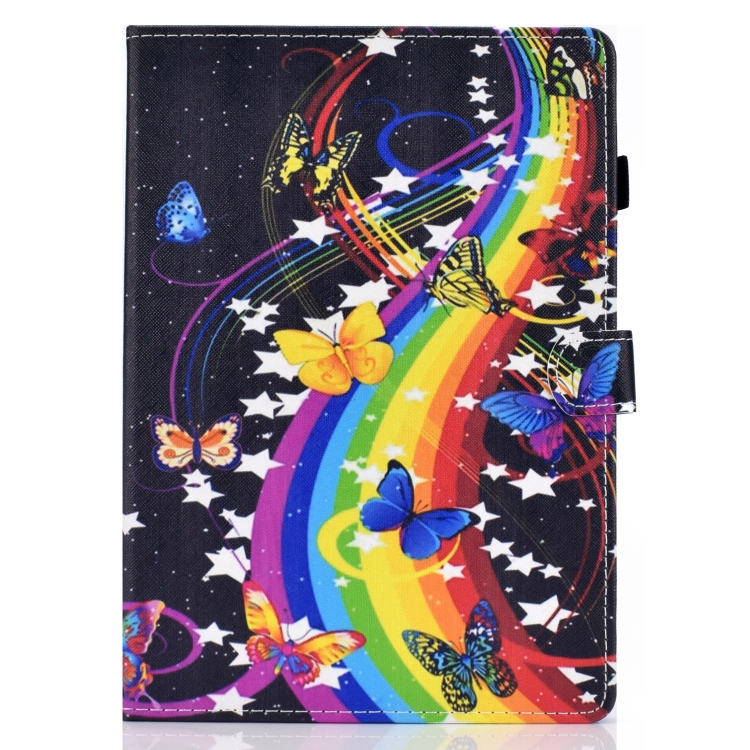 For iPad 9.7 Horizontal TPU Painted Flat Feather Case Anti-skid strip with Sleep Function & Pen Cover & Card Slot & Holder(Music Butterfly) For iPad 9.7 Horizontal TPU Painted Flat Feather Case Anti-skid strip with Sleep Function & Pen Cover & Card Slot & Holder(Music Butterfly)