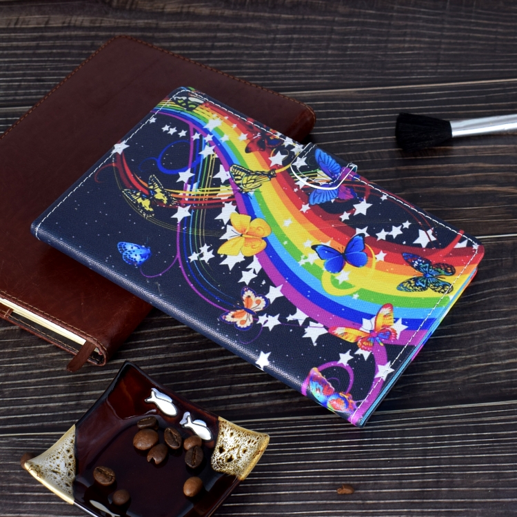 For iPad 9.7 Horizontal TPU Painted Flat Feather Case Anti-skid strip with Sleep Function & Pen Cover & Card Slot & Holder(Music Butterfly) For iPad 9.7 Horizontal TPU Painted Flat Feather Case Anti-skid strip with Sleep Function & Pen Cover & Card Slot & Holder(Music Butterfly)