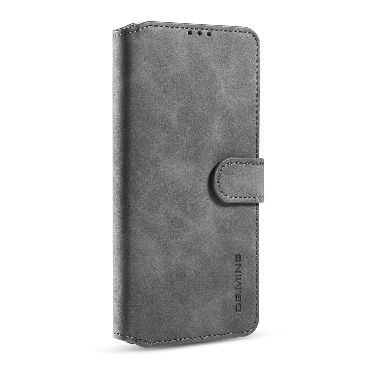 For Galaxy A31 DG.MING Retro Oil Side Horizontal Flip Case with Holder & Card Slots & Wallet(Grey) For Galaxy A31 DG.MING Retro Oil Side Horizontal Flip Case with Holder & Card Slots & Wallet(Grey)