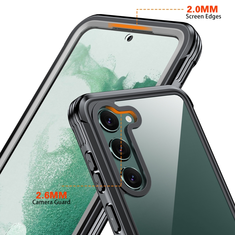 For Samsung Galaxy S23+ 5G RedPepper Transparent Shockproof Phone Case For Samsung Galaxy S23+ 5G RedPepper Transparent Shockproof Phone Case