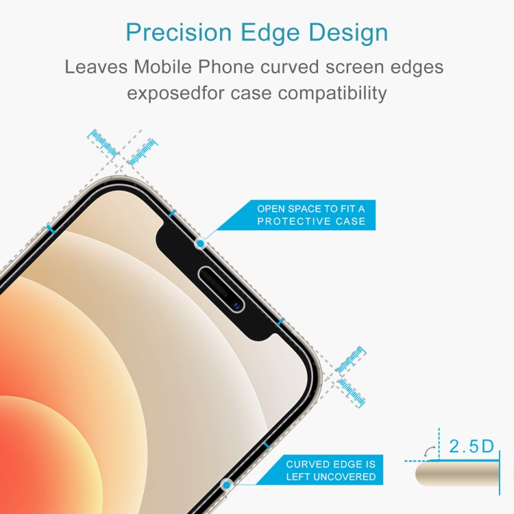 For iPhone 12 mini 2pcs 0.26mm 9H 2.5D Tempered Glass Screen Film with 2pcs Lens Protector For iPhone 12 mini 2pcs 0.26mm 9H 2.5D Tempered Glass Screen Film with 2pcs Lens Protector