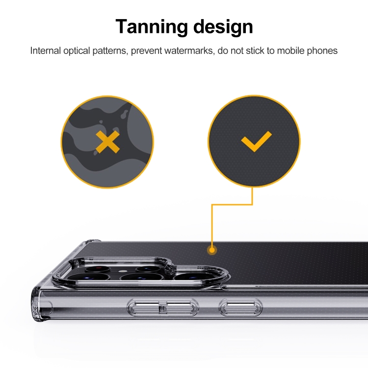 For Samsung Galaxy S23+ 5G Crystal Clear Shockproof Phone Case(Transparent)