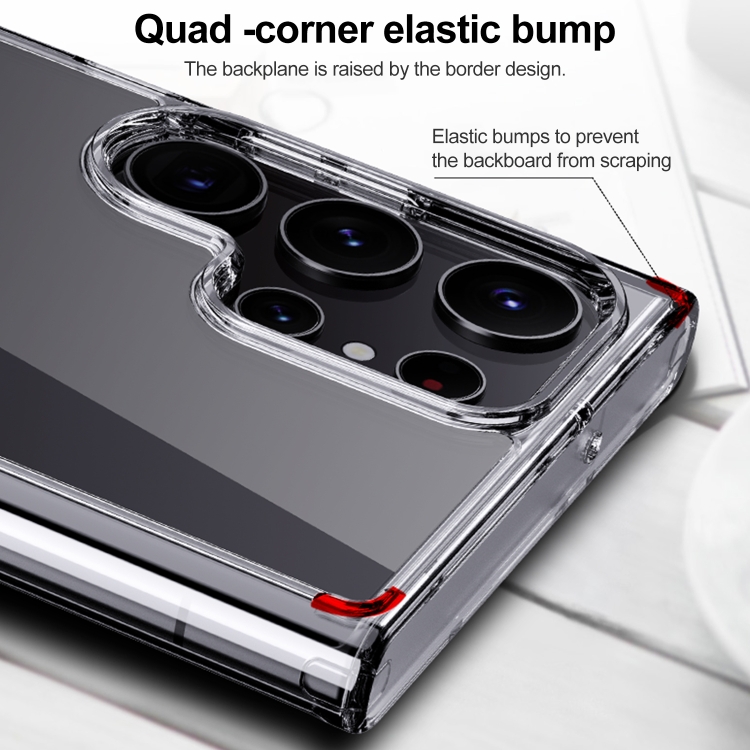 For Samsung Galaxy S23+ 5G Crystal Clear Shockproof Phone Case(Transparent)