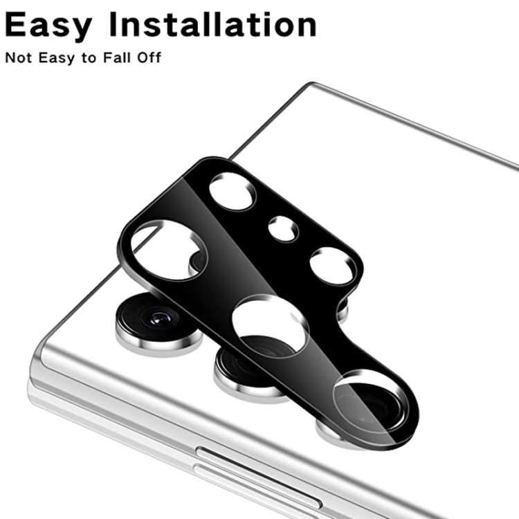 For Samsung Galaxy S22 Ultra 5G 50pcs Integrated Rear Camera Lens Tempered Glass Film(Black) For Samsung Galaxy S22 Ultra 5G 50pcs Integrated Rear Camera Lens Tempered Glass Film(Black)