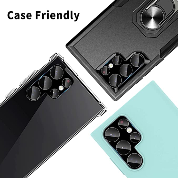 For Samsung Galaxy S22 Ultra 5G 50pcs Integrated Rear Camera Lens Tempered Glass Film(Black) For Samsung Galaxy S22 Ultra 5G 50pcs Integrated Rear Camera Lens Tempered Glass Film(Black)