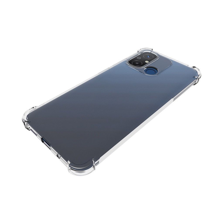 Para Xiaomi Redmi 13C Funda para teléfono de TPU con engrosamiento  antideslizante a prueba de golpes (Transparente)