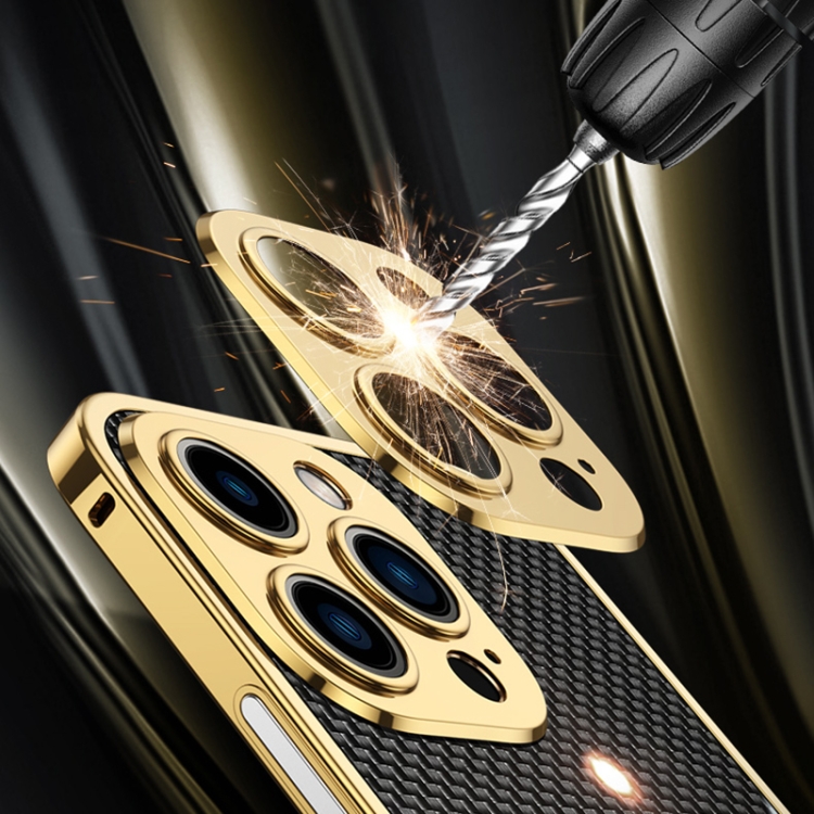 For iPhone 14 Plus Carbon Brazed Stainless Steel Ultra Thin Protective Phone Case(Colorful) For iPhone 14 Plus Carbon Brazed Stainless Steel Ultra Thin Protective Phone Case(Colorful)