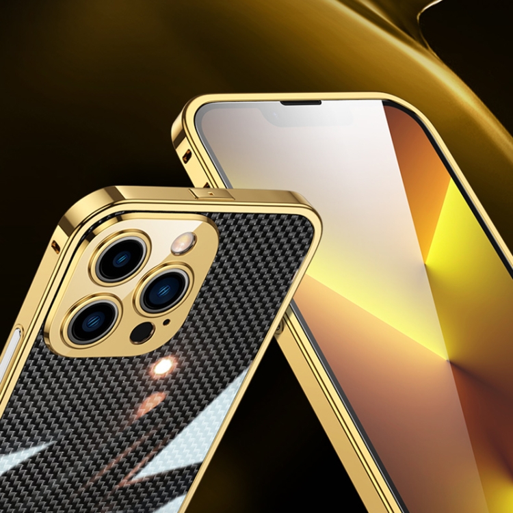 For iPhone 14 Plus Carbon Brazed Stainless Steel Ultra Thin Protective Phone Case(Colorful) For iPhone 14 Plus Carbon Brazed Stainless Steel Ultra Thin Protective Phone Case(Colorful)