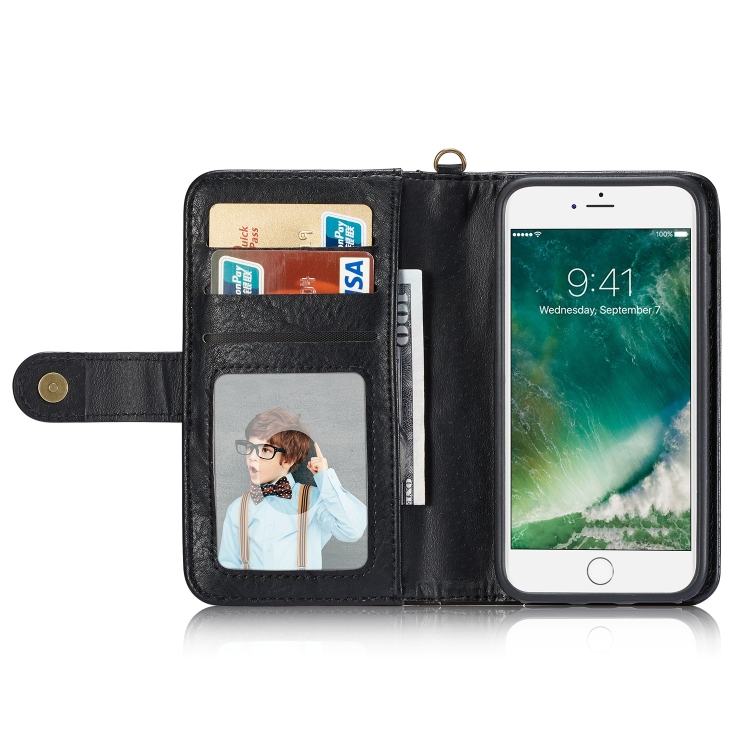 For iPhone SE 2022 / SE 2020 / 8 / 7 Elegant Series H-type Buckle Horizontal Flip Leather Case with Card Slots & Wallet & Photo Frame(Black) For iPhone SE 2022 / SE 2020 / 8 / 7 Elegant Series H-type Buckle Horizontal Flip Leather Case with Card Slots & Wallet & Photo Frame(Black)