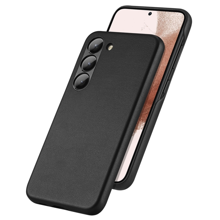 For Samsung Galaxy S23+ 5G DUX DUCIS Grit Series Leather Texture Phone Case(Black) For Samsung Galaxy S23+ 5G DUX DUCIS Grit Series Leather Texture Phone Case(Black)