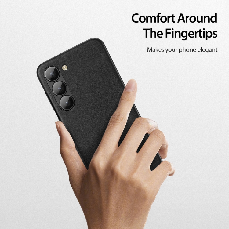 For Samsung Galaxy S23+ 5G DUX DUCIS Grit Series Leather Texture Phone Case(Black) For Samsung Galaxy S23+ 5G DUX DUCIS Grit Series Leather Texture Phone Case(Black)