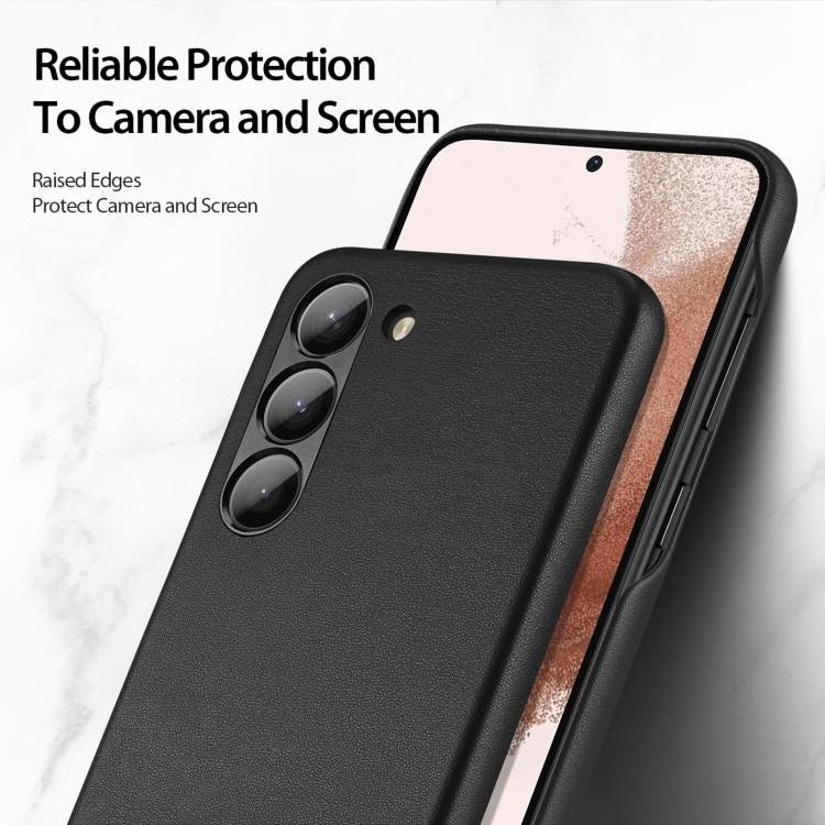 For Samsung Galaxy S23+ 5G DUX DUCIS Grit Series Leather Texture Phone Case(Black) For Samsung Galaxy S23+ 5G DUX DUCIS Grit Series Leather Texture Phone Case(Black)