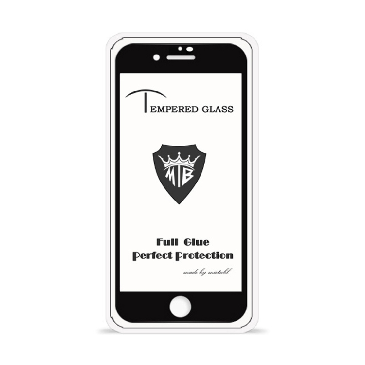 For iPhone SE 2020 25pcs MIETUBL 9H Full Glue Full Screen Tempered Glass Film