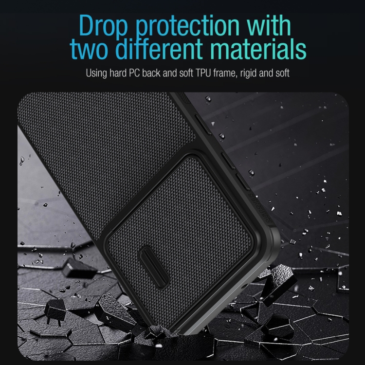 For Samsung Galaxy S23+ 5G NILLKIN 3D Textured Nylon Fiber TPU + PC Phone Case(Black) For Samsung Galaxy S23+ 5G NILLKIN 3D Textured Nylon Fiber TPU + PC Phone Case(Black)