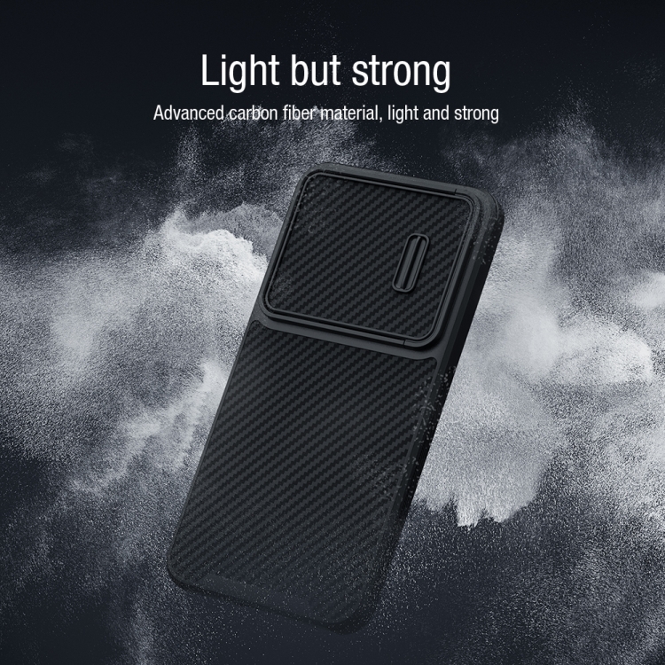 For Samsung Galaxy S23 5G NILLKIN Synthetic Fiber Camshield Phone Case(Black) For Samsung Galaxy S23 5G NILLKIN Synthetic Fiber Camshield Phone Case(Black)
