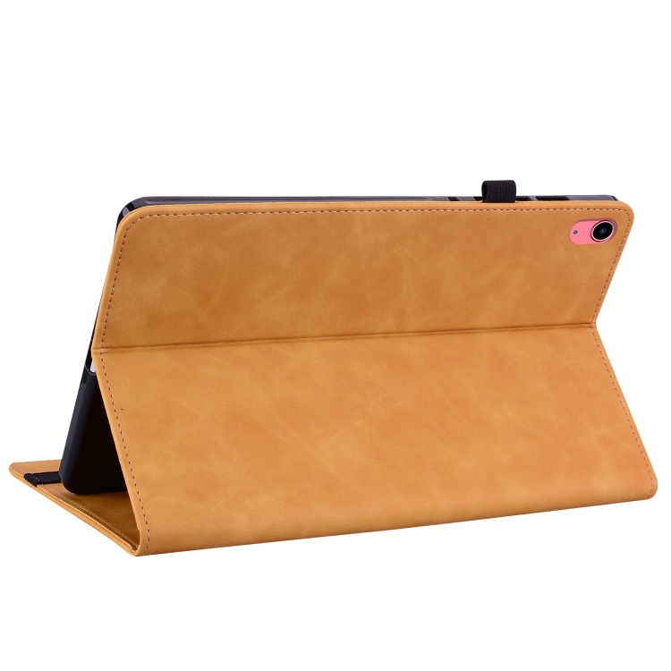 For iPad 10th Gen 10.9 2022 Skin Feel Solid Color Zipper Leather Tablet Case(Yellow) For iPad 10th Gen 10.9 2022 Skin Feel Solid Color Zipper Leather Tablet Case(Yellow)