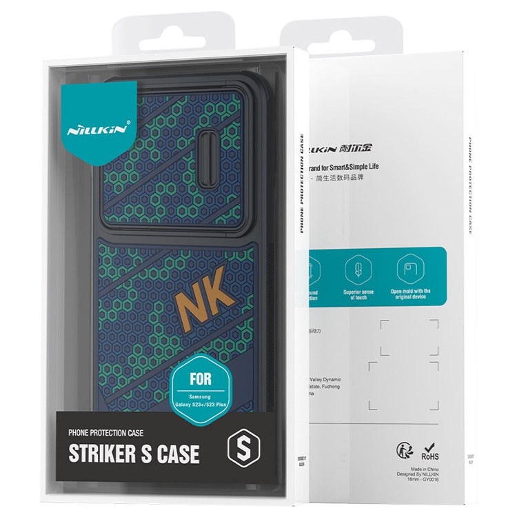 For Samsung Galaxy S23+ 5G NILLKIN 3D Lens Sliding Camera Phone Case For Samsung Galaxy S23+ 5G NILLKIN 3D Lens Sliding Camera Phone Case
