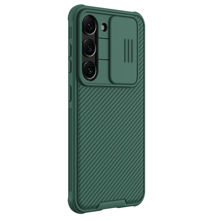 For Samsung Galaxy S23+ 5G NILLKIN Black Mirror Pro Series Camshield Phone Case(Green) For Samsung Galaxy S23+ 5G NILLKIN Black Mirror Pro Series Camshield Phone Case(Green)