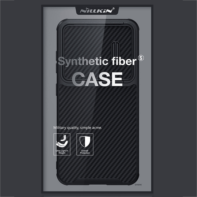 For Samsung Galaxy S23+ 5G NILLKIN Synthetic Fiber Camshield Phone Case(Black) For Samsung Galaxy S23+ 5G NILLKIN Synthetic Fiber Camshield Phone Case(Black)