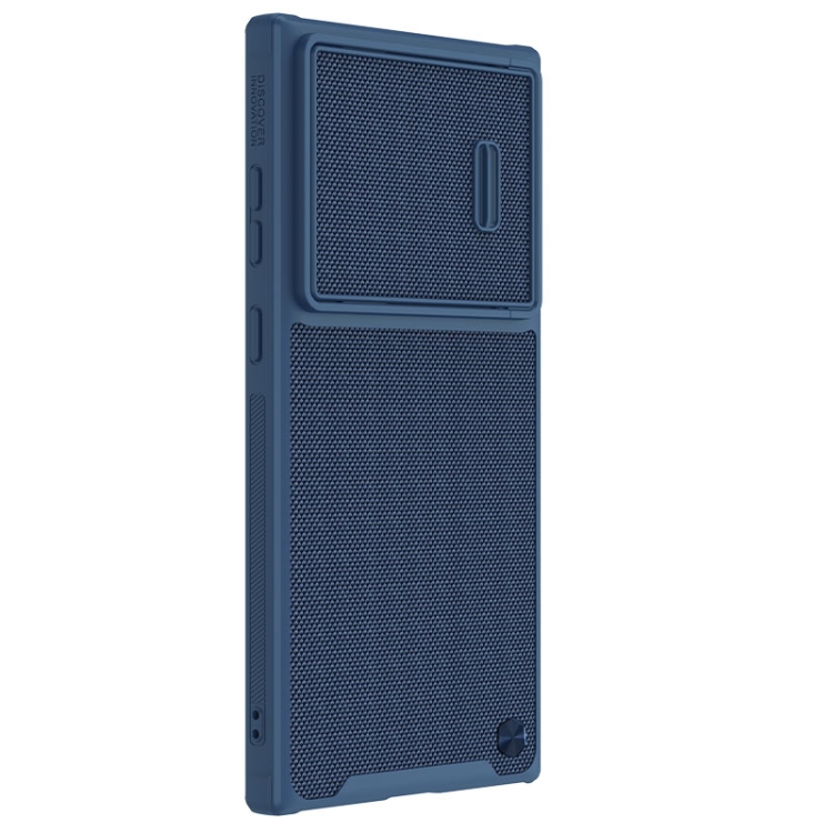 For Samsung Galaxy S23 Ultra 5G NILLKIN 3D Textured Nylon Fiber TPU + PC Phone Case(Blue) For Samsung Galaxy S23 Ultra 5G NILLKIN 3D Textured Nylon Fiber TPU + PC Phone Case(Blue)