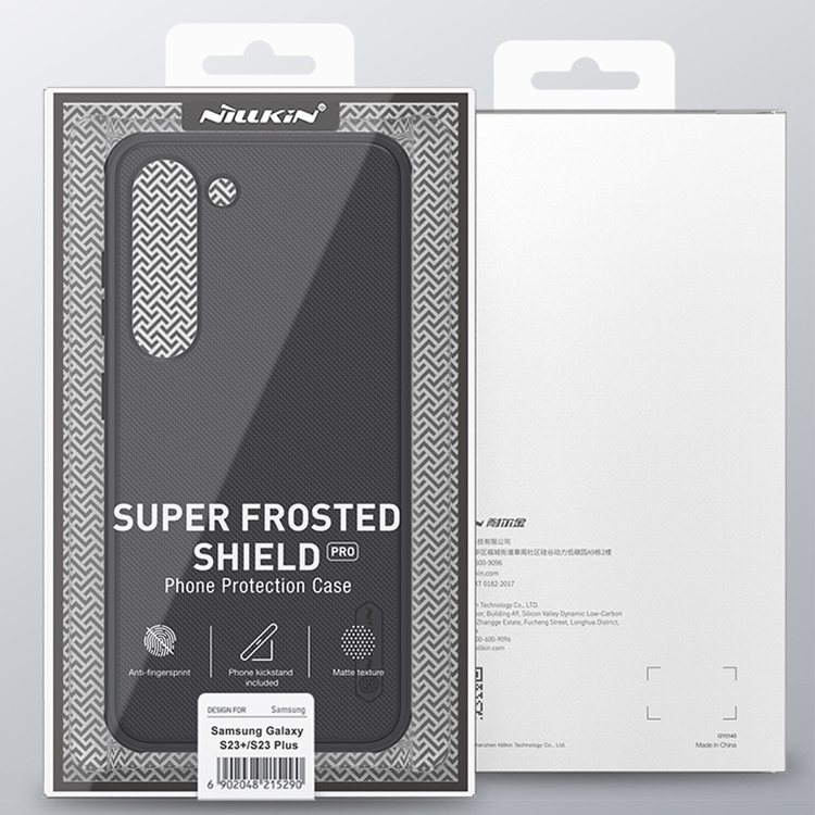 For Samsung Galaxy S23+ 5G NILLKIN Super Frosted Shield Pro PC + TPU Phone Case(Black) For Samsung Galaxy S23+ 5G NILLKIN Super Frosted Shield Pro PC + TPU Phone Case(Black)
