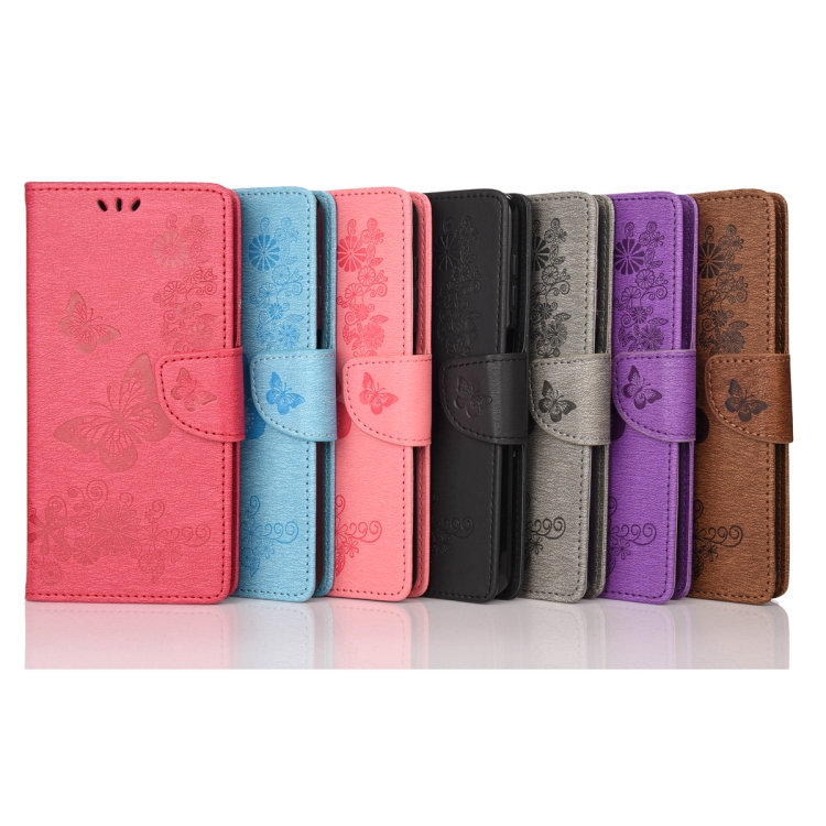 For Samsung Galaxy S23 Ultra 5G Butterfly Embossed Horizontal Flip Leather Phone Case(Brown)