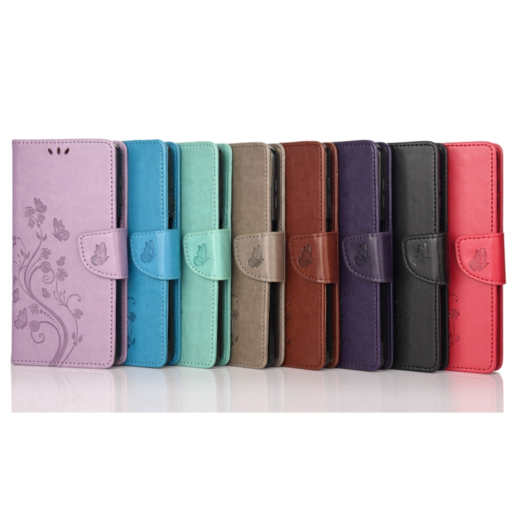 For Samsung Galaxy S23 Ultra 5G Butterfly Flower Pattern Flip Leather Phone Case(Light Purple) For Samsung Galaxy S23 Ultra 5G Butterfly Flower Pattern Flip Leather Phone Case(Light Purple)